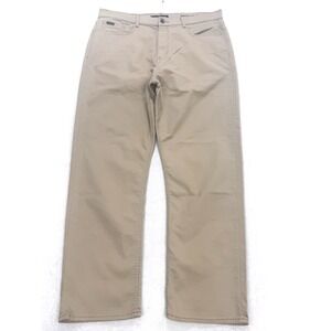Quicksilver Crosstown‎ Pants Men Khaki 5 Pkt Stretch Straight Skate NWT $76